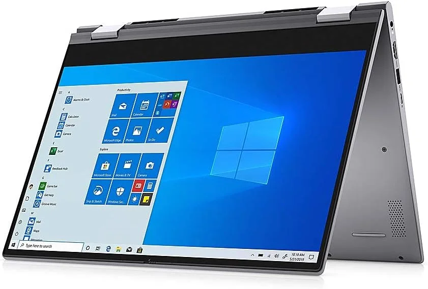 لپ تاپ پرچمدار Dell Inspiron 14 5000 5406 2 در 1، صفحه نمایش لمسی 14 اینچی FHD، پردازنده نسل 11 اینتل Quad-Core i7-1165G7، رم 8 گیگابایتی، حافظه SSD 1 ترابایتی، حسگر اثر انگشت، کیبورد با نور پس زمینه، USB-C، MaxxAudio، ویندوز 10، خاکستری