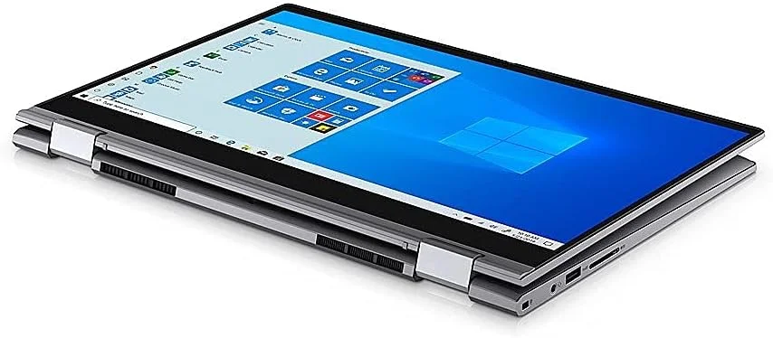 لپ تاپ پرچمدار Dell Inspiron 14 5000 5406 2 در 1، صفحه نمایش لمسی 14 اینچی FHD، پردازنده نسل 11 اینتل Quad-Core i7-1165G7، رم 8 گیگابایتی، حافظه SSD 1 ترابایتی، حسگر اثر انگشت، کیبورد با نور پس زمینه، USB-C، MaxxAudio، ویندوز 10، خاکستری
