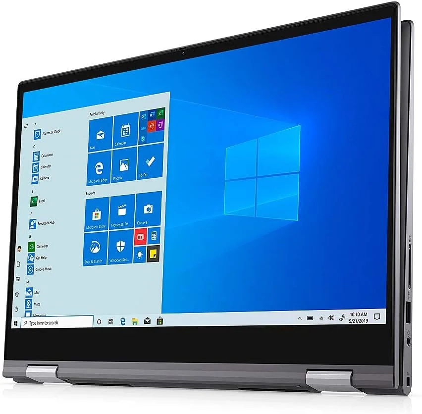لپ تاپ پرچمدار Dell Inspiron 14 5000 5406 2 در 1، صفحه نمایش لمسی 14 اینچی FHD، پردازنده نسل 11 اینتل Quad-Core i7-1165G7، رم 8 گیگابایتی، حافظه SSD 1 ترابایتی، حسگر اثر انگشت، کیبورد با نور پس زمینه، USB-C، MaxxAudio، ویندوز 10، خاکستری