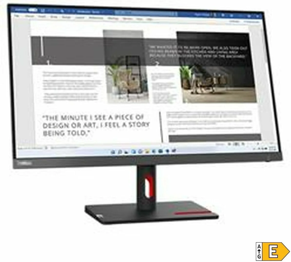 نمایشگر ال ای دی لنوو ThinkVision S27i-30 سایز 68.6 سانتی متر (27 اینچ) رزولوشن 1920 x 1080 پیکسل Full HD خاکستری