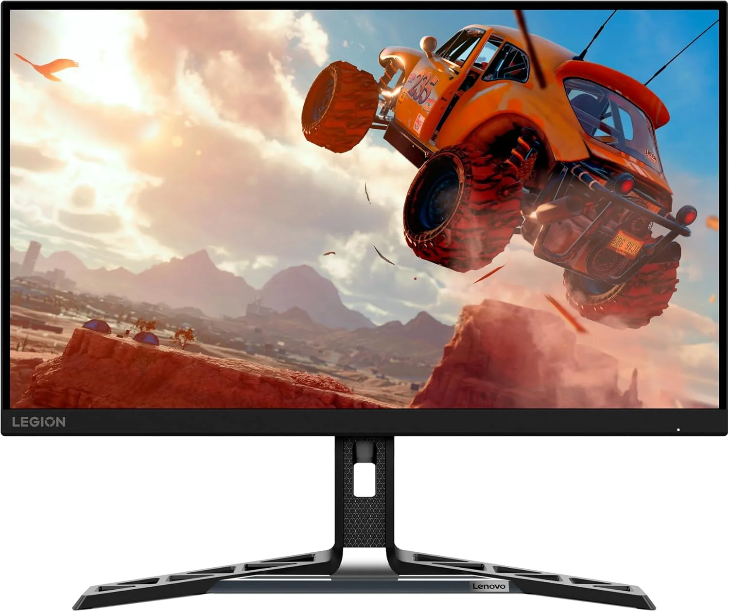مانیتور گیمینگ 27 اینچی لنوو مدل R27QE، QHD (2560 x 1440)، IPS، نرخ تازه‌سازی تا 180 هرتز، 99% sRGB، ضد انعکاس نور، قابلیت تنظیم شیب، چرخش، محور، ارتفاع، مشکی کلاغی، 3 سال گارانتی [67C5GAC1AE]