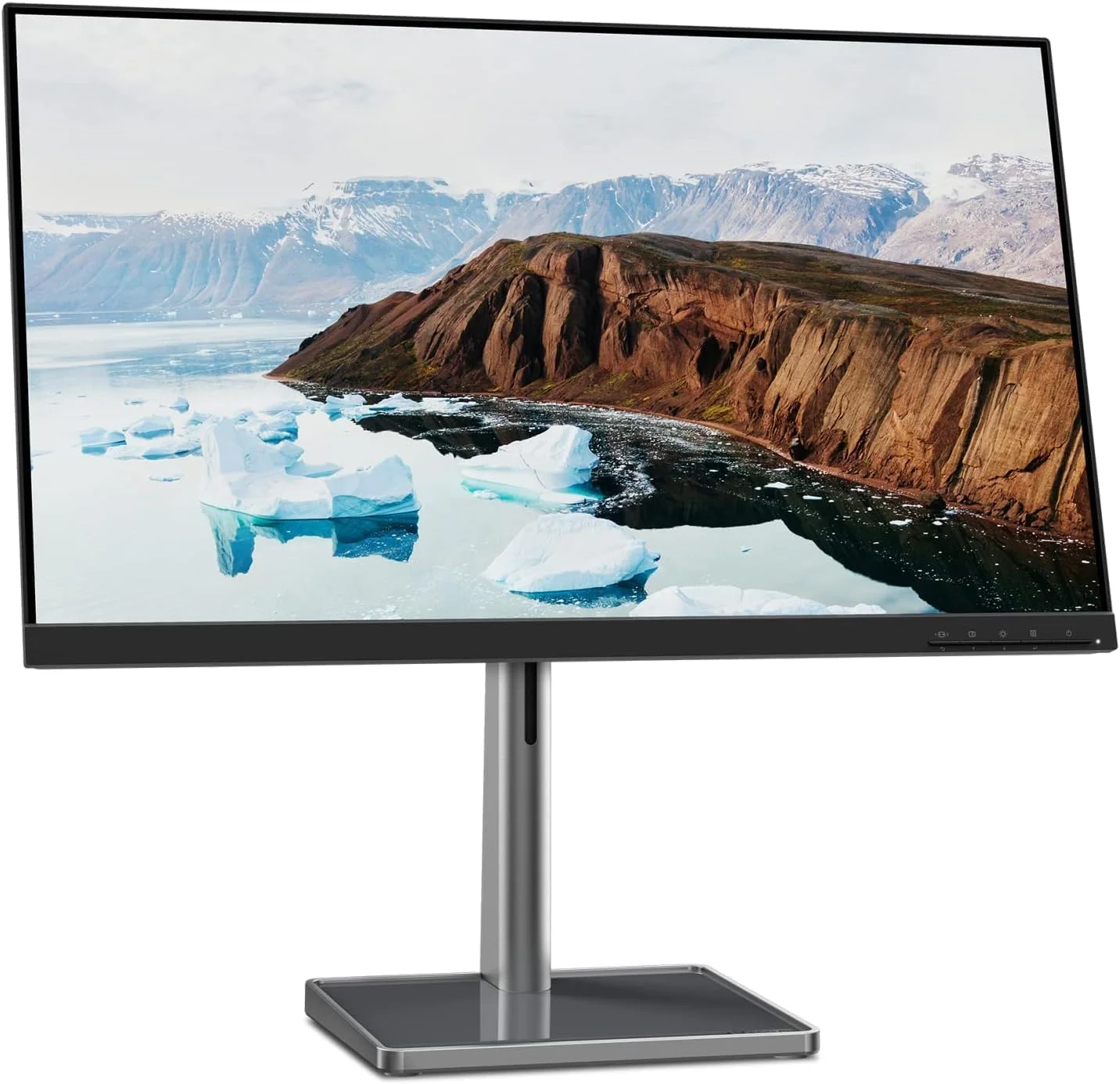مانیتور روزمره لنوو L27m-30-2022 - 27 اینچ FHD - 75 هرتز - AMD FreeSync - دارای گواهی Low Blue Light - پایه شیب دار - بلندگوهای یکپارچه - HMDI و VGA و USB-C