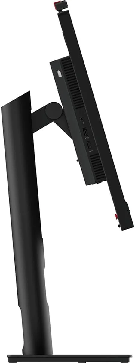 مانیتور ال سی دی وب کم 24 اینچی لنوو ThinkVision T24v-30 - 16:9 - مشکی کلاغی
