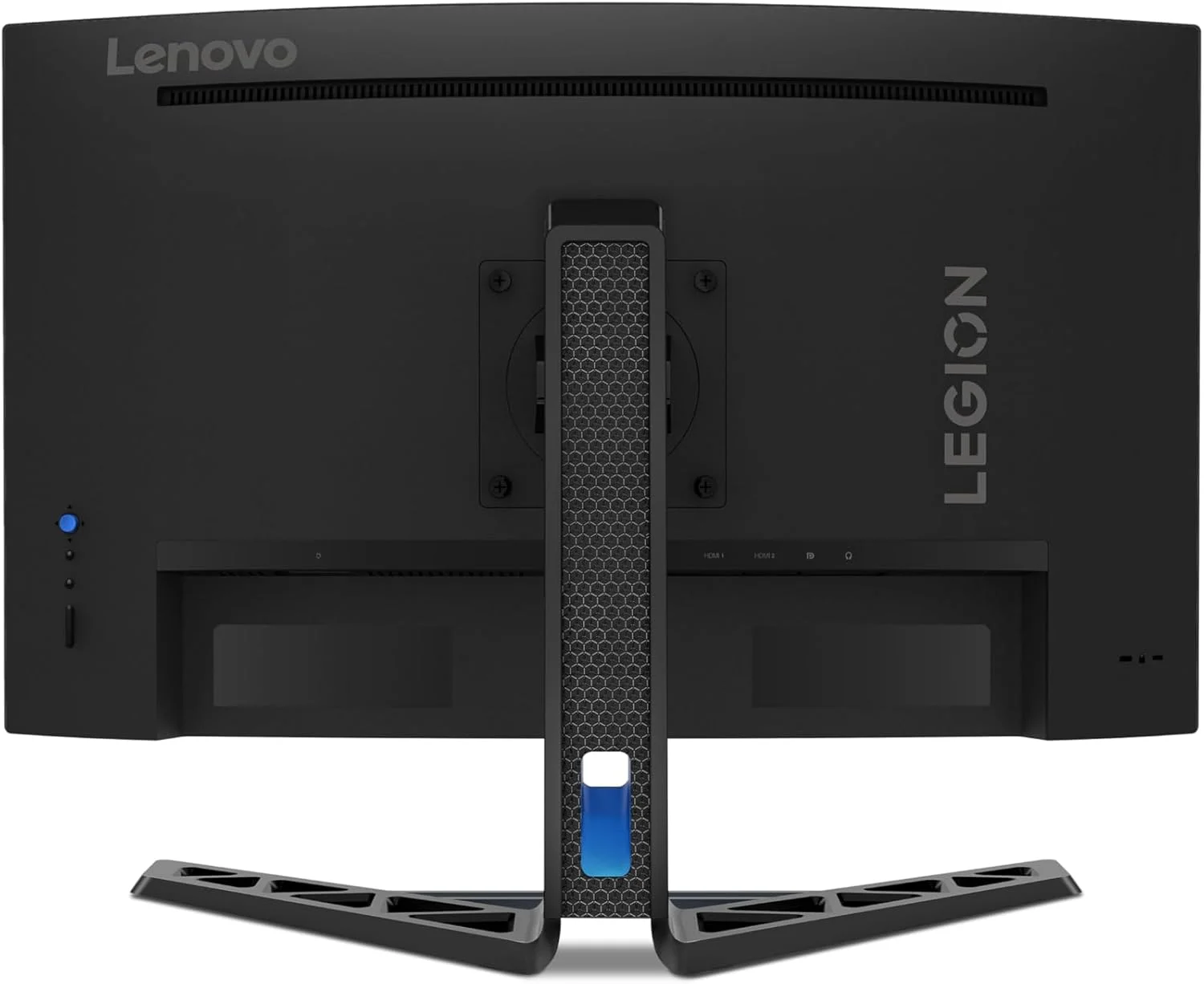 مانیتور گیمینگ 27 اینچی خمیده لنوو Legion R27fc-30 با پنل VA فول اچ دی، نرخ 240 هرتز (280 هرتز اورکلاک)، زمان پاسخگویی 0.5 میلی ثانیه، دارای پورت های HDMI، DisplayPort، FreeSync Premium و پایه قابل تنظیم Tilt, Lift, Pivot, Swivel