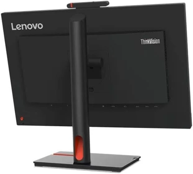 مانیتور ال سی دی وب کم 24 اینچی لنوو ThinkVision T24v-30 - 16:9 - مشکی کلاغی
