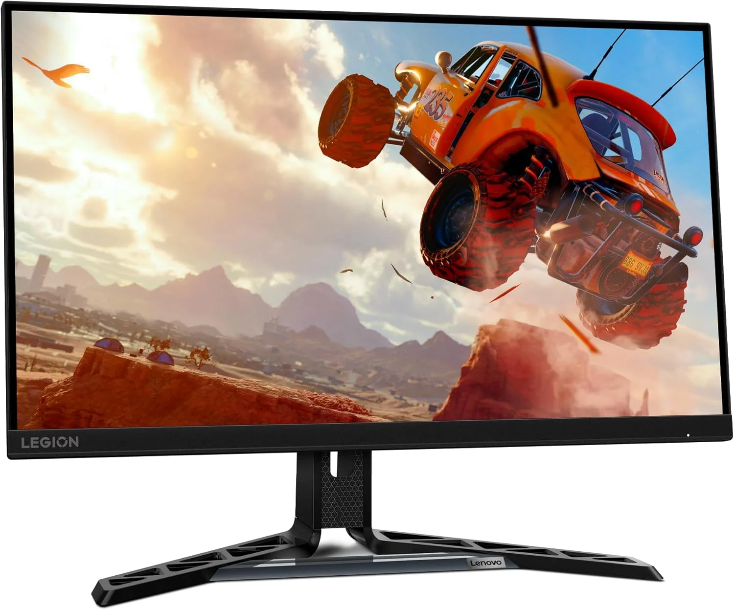 مانیتور گیمینگ 27 اینچی لنوو مدل R27QE، QHD (2560 x 1440)، IPS، نرخ تازه‌سازی تا 180 هرتز، 99% sRGB، ضد انعکاس نور، قابلیت تنظیم شیب، چرخش، محور، ارتفاع، مشکی کلاغی، 3 سال گارانتی [67C5GAC1AE]