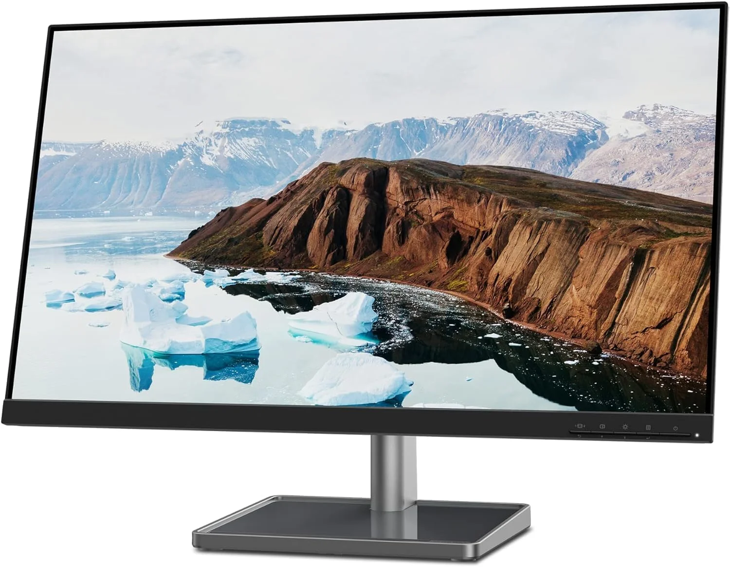 مانیتور روزمره لنوو L27m-30-2022 - 27 اینچ FHD - 75 هرتز - AMD FreeSync - دارای گواهی Low Blue Light - پایه شیب دار - بلندگوهای یکپارچه - HMDI و VGA و USB-C