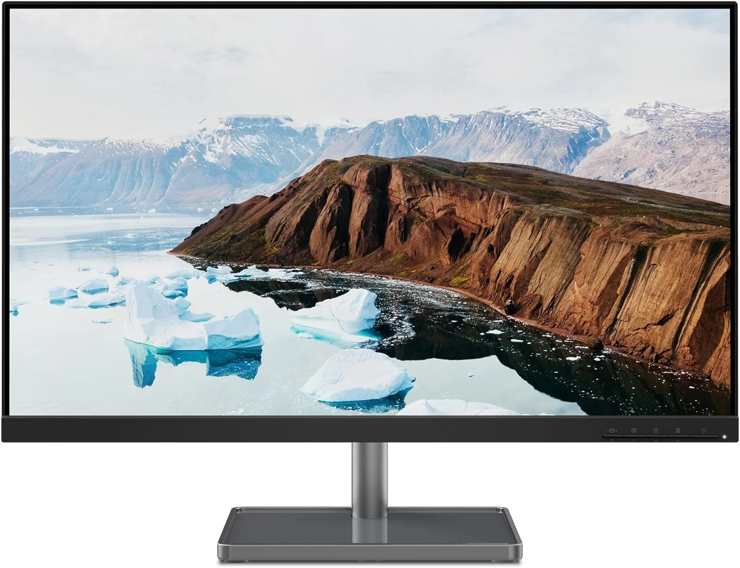 مانیتور روزمره لنوو L27m-30-2022 - 27 اینچ FHD - 75 هرتز - AMD FreeSync - دارای گواهی Low Blue Light - پایه شیب دار - بلندگوهای یکپارچه - HMDI و VGA و USB-C