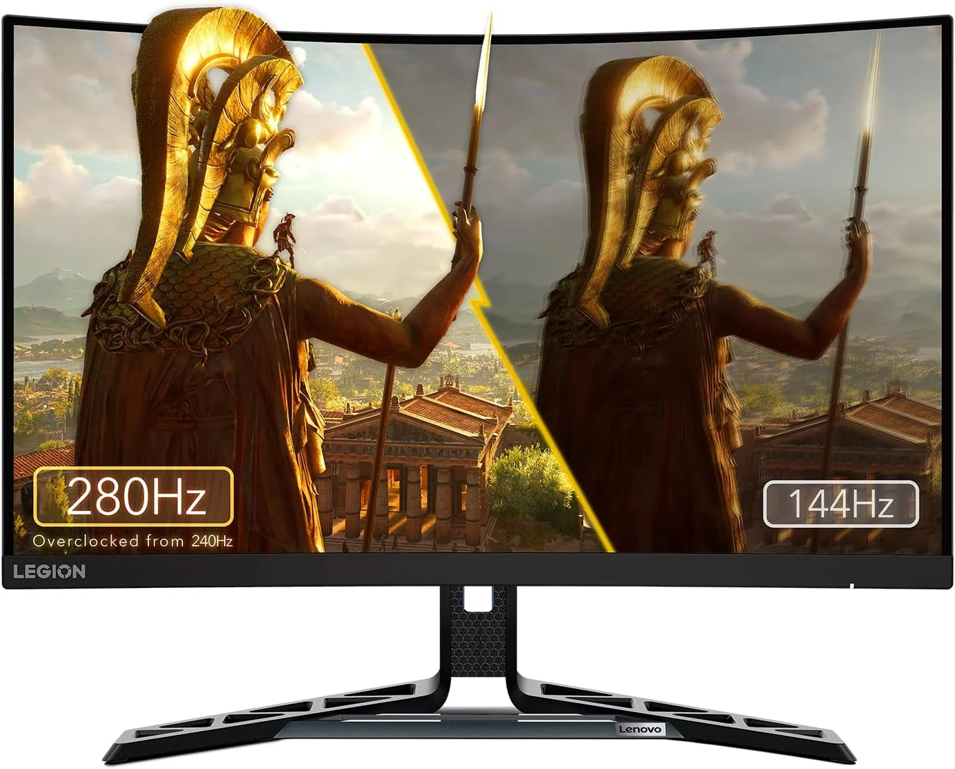 نمایشگر ال ای دی لنوو Legion R27fc-30، 68.6 سانتی متر (27 اینچ)، 1920 x 1080 پیکسل، فول اچ دی، مشکی