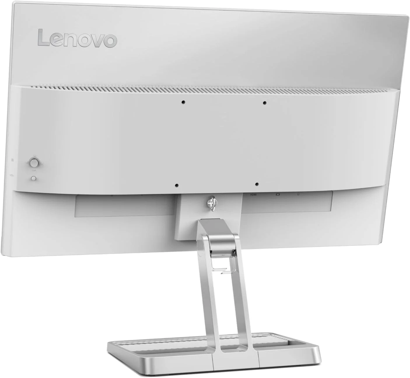 مانیتور گیمینگ 22 اینچی لنوو L22i-40 با پنل IPS، کیفیت FullHD، نرخ نوسازی 75 هرتز، پورت HDMI، VGA، AMD FreeSync، بلندگو و پایه قابل تنظیم - خاکستری ابری