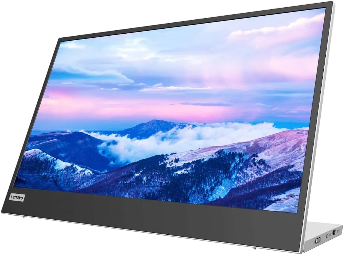مانیتور موبایل لنوو - L15 - قابل حمل - صفحه نمایش 15.6 اینچی FHD - نرخ تازه سازی 60 هرتز - دارای گواهی نور آبی کم