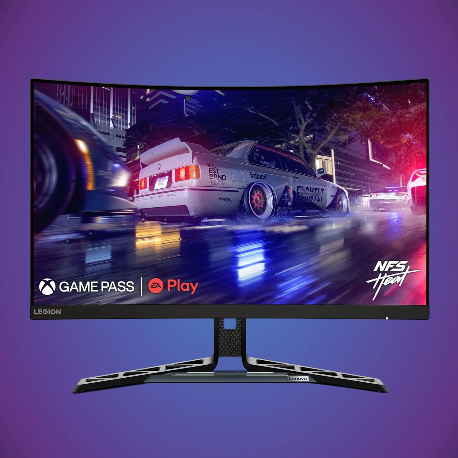 مانیتور گیمینگ لنوو Legion R27fc-30 - صفحه نمایش 27 اینچی FHD - 240Hz–280Hz - زمان پاسخگویی 0.5ms–6ms - AMD FreeSync Premium - VESA Adaptive Sync - پایه با قابلیت تنظیم ارتفاع/شیب/چرخش/محور - HDMI - DisplayPort - Audio