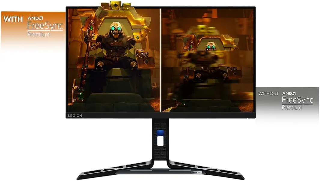 مانیتور گیمینگ 24.5 اینچی لنوو Legion R25i-30، پنل IPS FHD، نرخ بروزرسانی 180 هرتز (OC)، زمان پاسخگویی 0.5 میلی‌ثانیه (MPRT)، پوشش 99% sRGB، دارای 2 پورت HDMI 2.1 TMDS، پورت DP 1.4، قابلیت تنظیم شیب، چرخش، محور و ارتفاع، AMD FreeSync Premium [67B7GACBAE]، 3 سال گارانتی