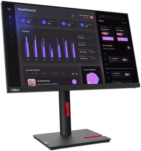 مانیتور 23.8 اینچی لنوو ThinkVision - مدل T24i-30