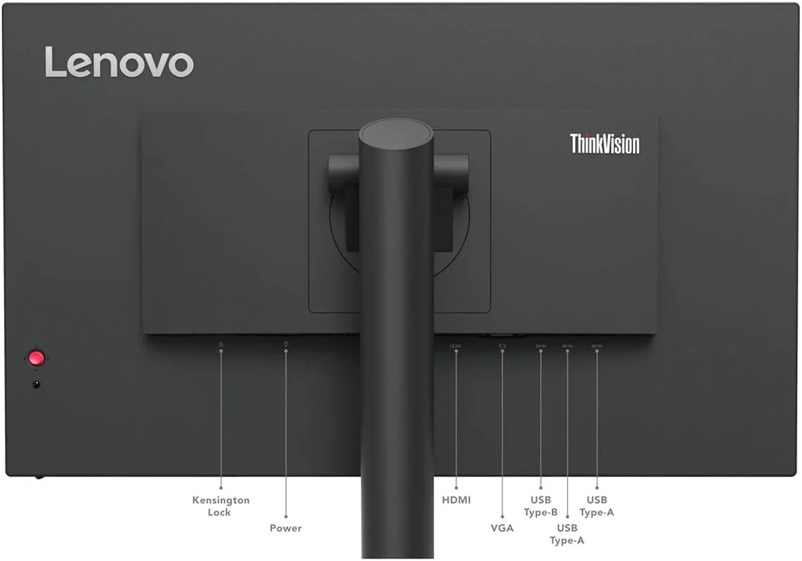 مانیتور ال سی دی 23.8 اینچی لنوو ThinkVision T24i-30 Full HD WLED - نسبت تصویر 16:9