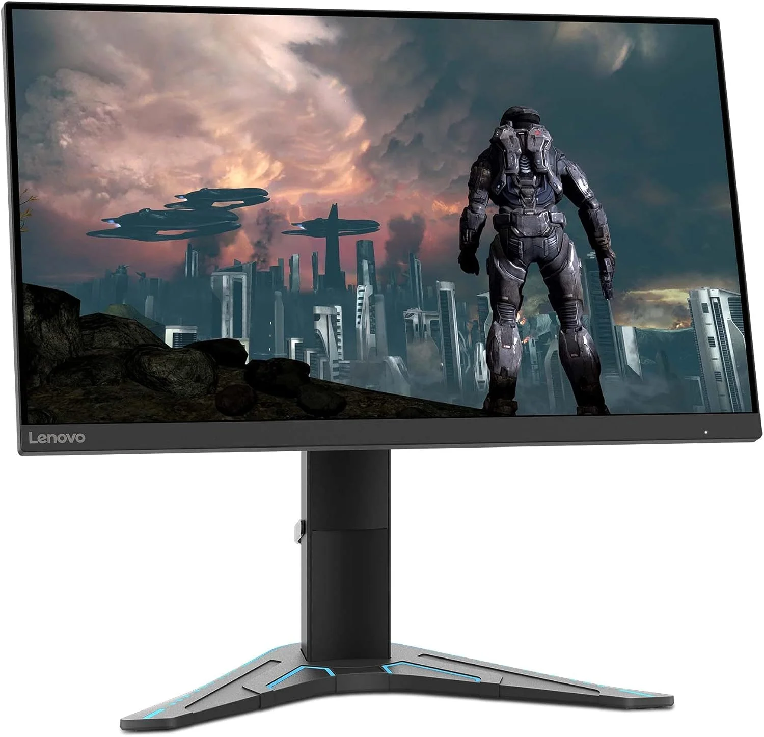 مانیتور گیمینگ Lenovo سری G - G24-20، 23.8 اینچ (60.452 سانتی متر) 1920 x 1080 پیکسل FHD IPS LCD | 165 هرتز، 0.5 میلی ثانیه، 99% sRGB، 350 نیت، AMD Freesync Premium، HDMI 2.0، DP، پایه قابل تنظیم ارتفاع (مشکی کلاغی)