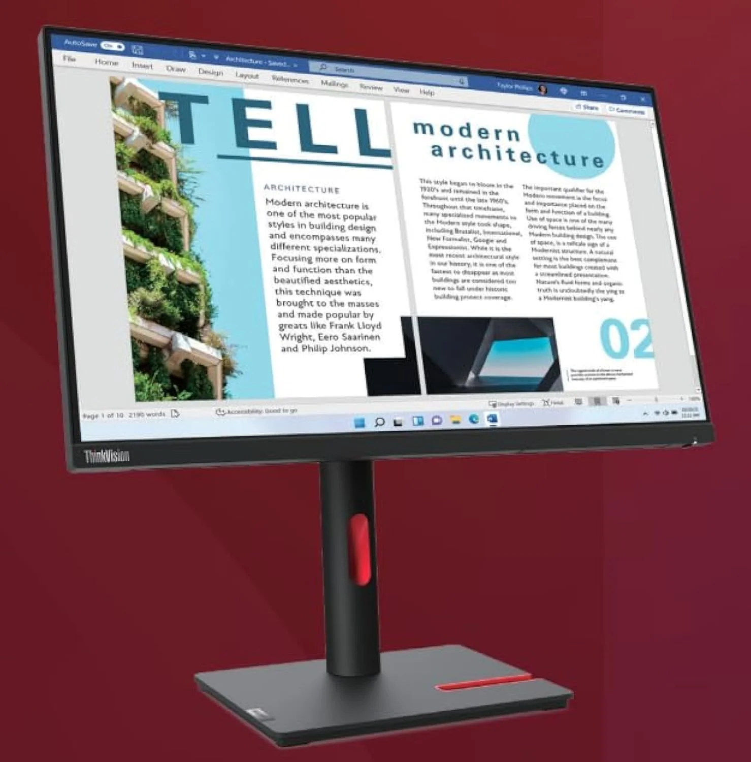 مانیتور 23.8 اینچی FHD لنوو ThinkVision T24i-30 | رزولوشن 1920x1080 | IPS | نرخ تازه‌سازی 60 هرتز | 6 میلی‌ثانیه | نور پس‌زمینه WLED | 1xHDMI، 1xDP، 1xVGA | قابلیت‌های شیب، بالا بردن، چرخش، چرخاندن | Eyesafe | مشکی کلاغی