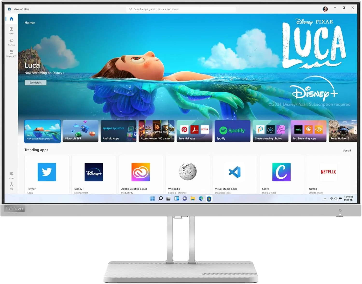 مانیتور روزمره Lenovo L27e-40 - نمایشگر 27 اینچی FHD - 100 هرتز - زمان پاسخگویی 4ms–16ms - AMD FreeSync - دارای گواهی Low Bluelight - پایه شیب دار - HDMI 1.4 - VGA - خروجی صدا مانیتور روزمره Lenovo L27e-40 - نمایشگر 27 اینچی FHD - 100 هرتز - زمان پاسخگویی 4ms–16ms - AMD FreeSync - دارای گواهی Low Bluelight - پایه شیب دار - HDMI 1.4 - VGA - خروجی صدا
