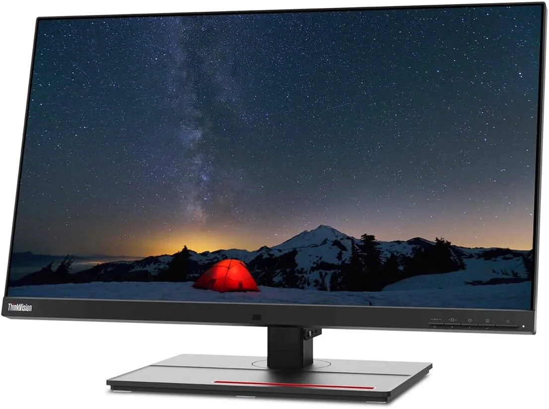 مانیتور 27 اینچی لنوو ThinkVision P27u-20 4K UHD WLED LCD - نسبت تصویر 16:9 - مشکی کلاغی مانیتور 27 اینچی لنوو ThinkVision P27u-20 4K UHD WLED LCD - نسبت تصویر 16:9 - مشکی کلاغی