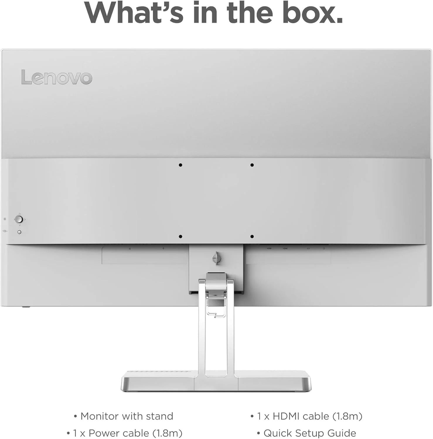 مانیتور روزمره Lenovo L27e-40 - نمایشگر 27 اینچی FHD - 100 هرتز - زمان پاسخگویی 4ms–16ms - AMD FreeSync - دارای گواهی Low Bluelight - پایه شیب دار - HDMI 1.4 - VGA - خروجی صدا مانیتور روزمره Lenovo L27e-40 - نمایشگر 27 اینچی FHD - 100 هرتز - زمان پاسخگویی 4ms–16ms - AMD FreeSync - دارای گواهی Low Bluelight - پایه شیب دار - HDMI 1.4 - VGA - خروجی صدا