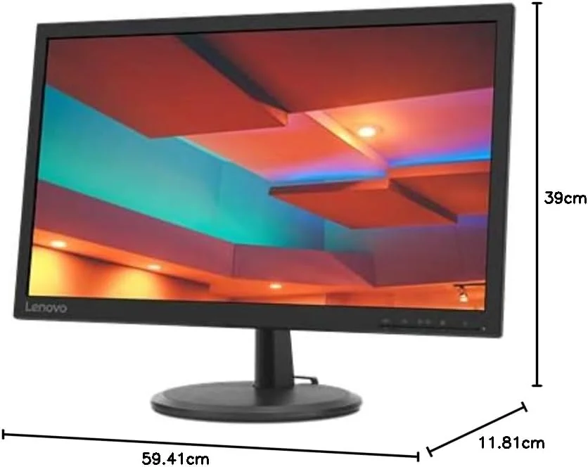 مانیتور 21.5 اینچی لنوو C22-20 با رزولوشن 1920X1080 و روشنایی 200 نیت (فقط ورودی HDMI)