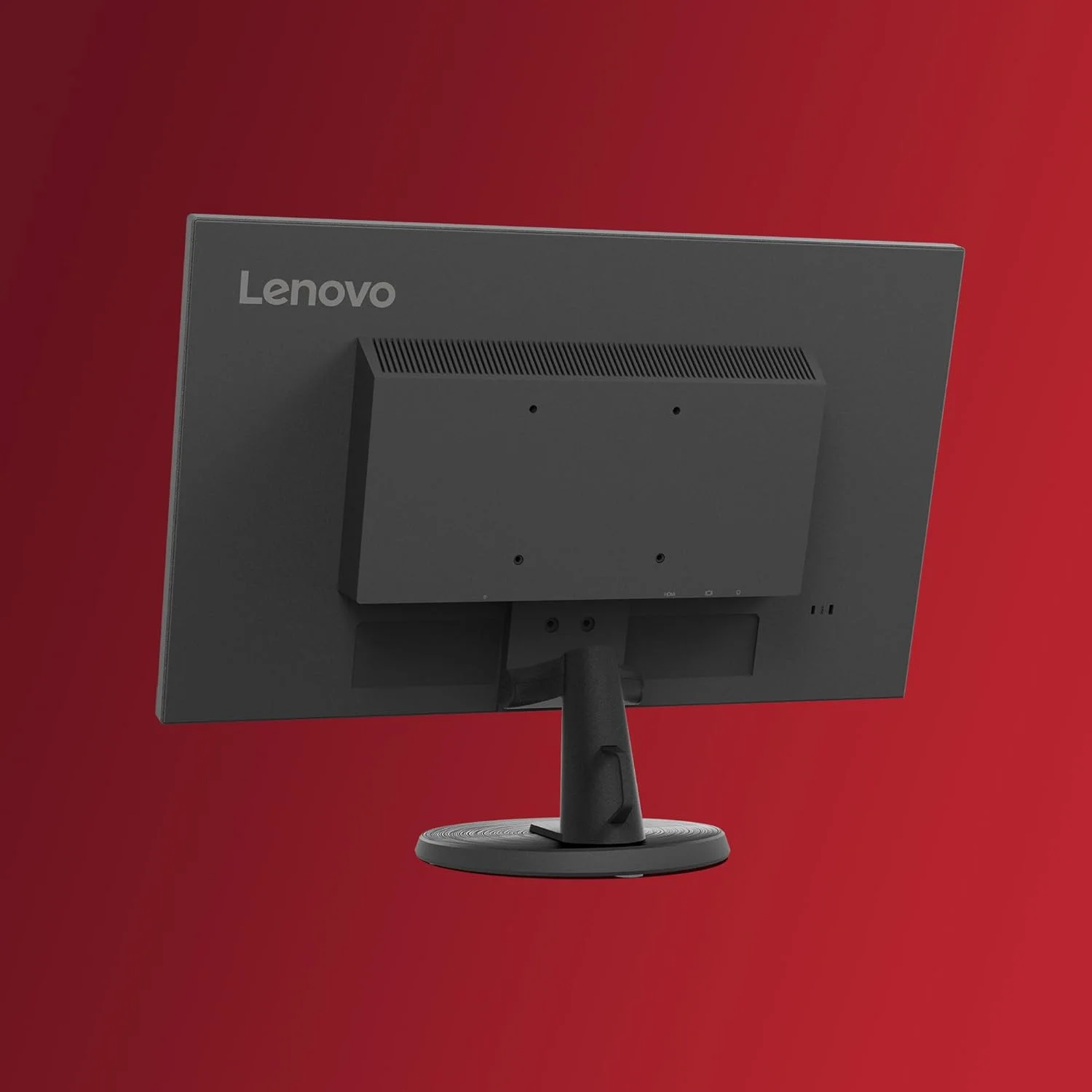 مانیتور 24 اینچی لنوو D24-40 فول اچ دی (1080p) (پنل VA، 75 هرتز، 4-7 میلی‌ثانیه، HDMI، VGA، AMD FreeSync) - مشکی کلاغی