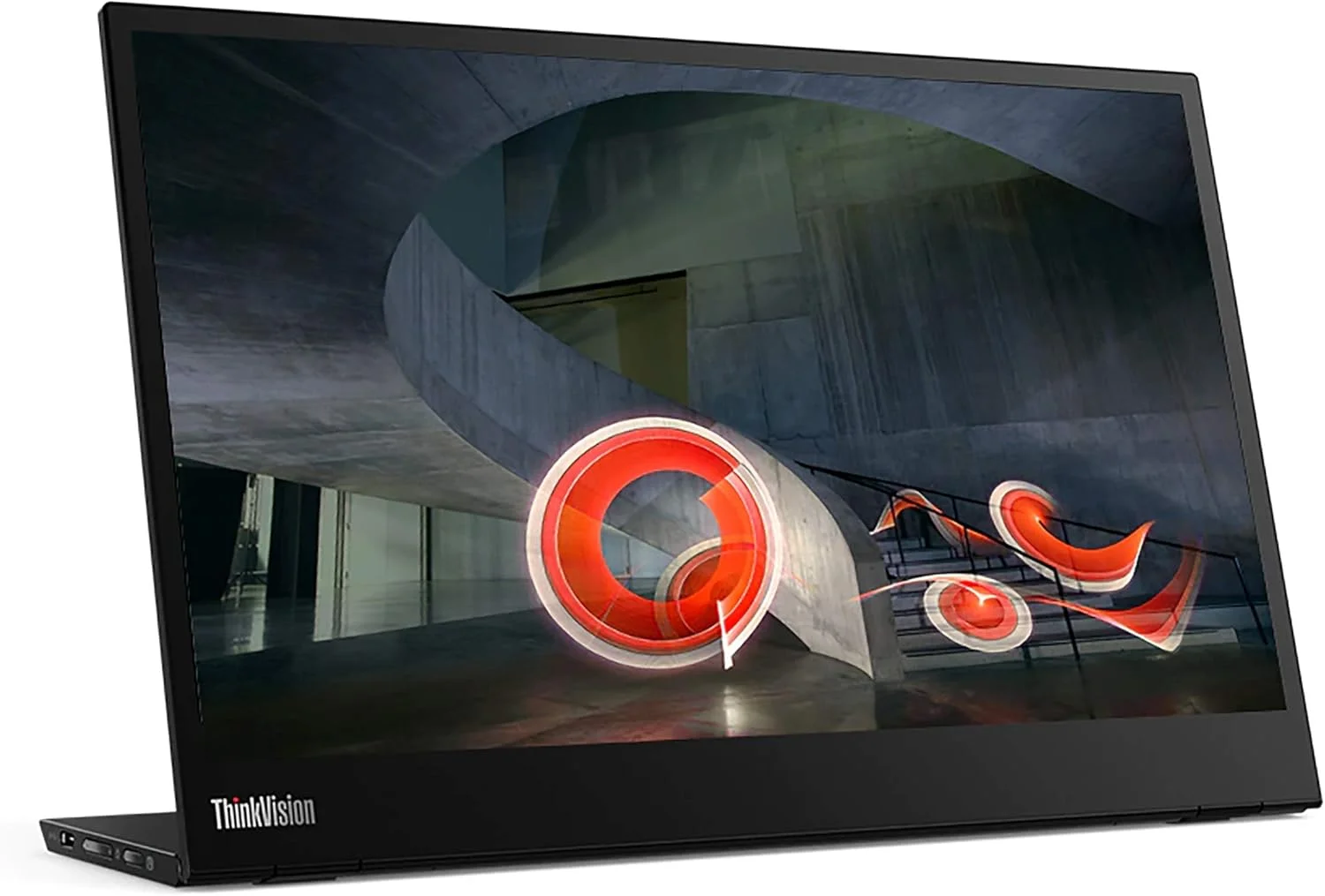 مانیتور 14 اینچی لنوو ThinkVision M14 مدل 61DDUAT6EU، مشکی