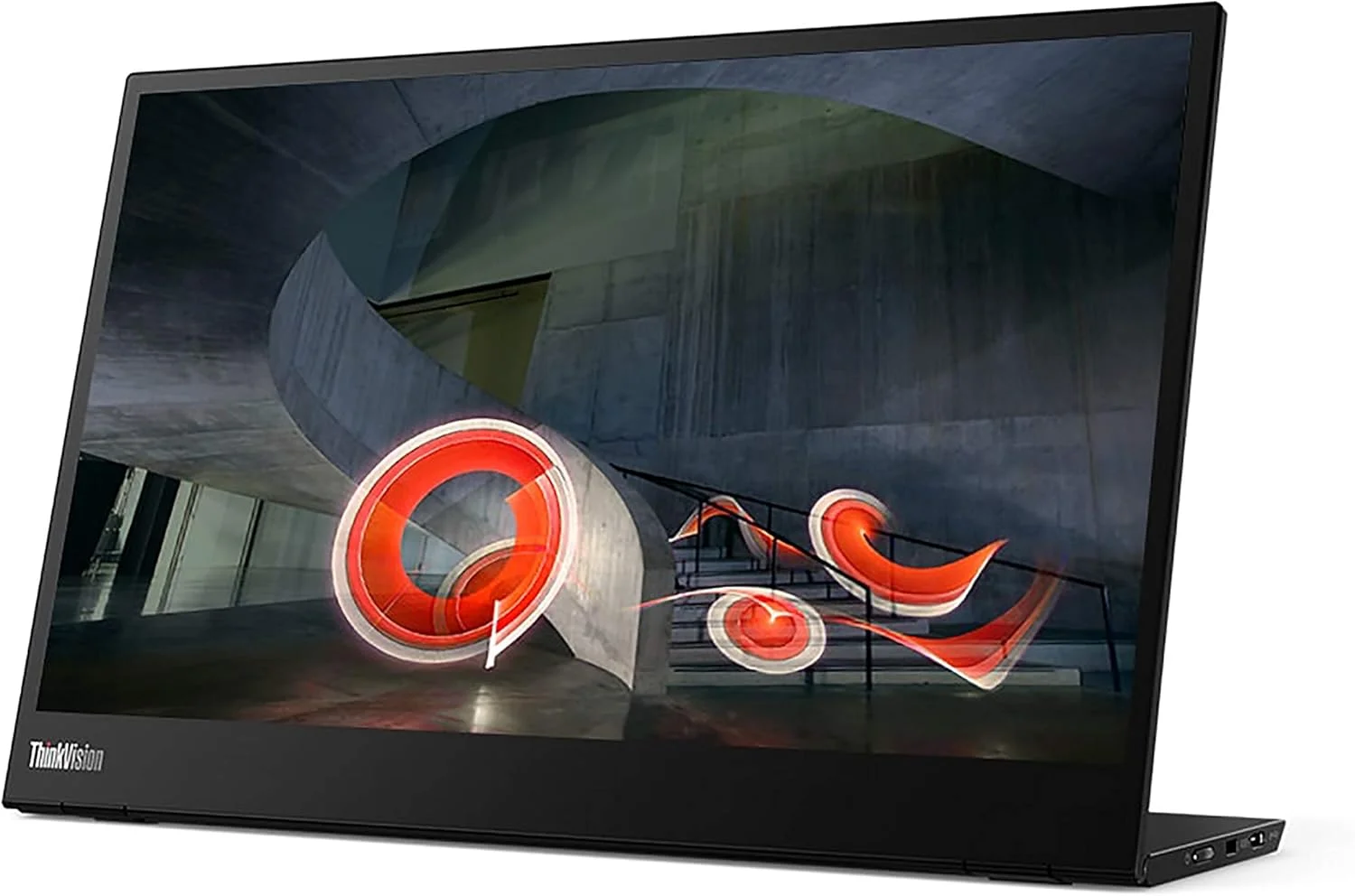 مانیتور 14 اینچی لنوو ThinkVision M14 مدل 61DDUAT6EU، مشکی