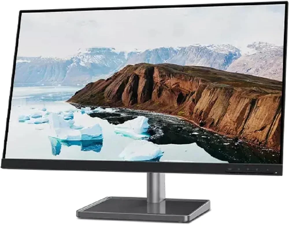 مانیتور 27 اینچی لنوو L27m-30 IPS FullHD با USB Type-C، وب کم، HDMI، VGA، مشکی - 66DEKAC2AE