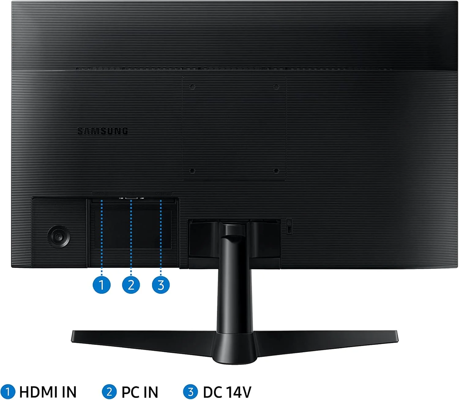 مانیتور 27 اینچی سامسونگ IPS Full HD 1080p 75Hz بدون حاشیه با HDMI و VGA - LS27C310