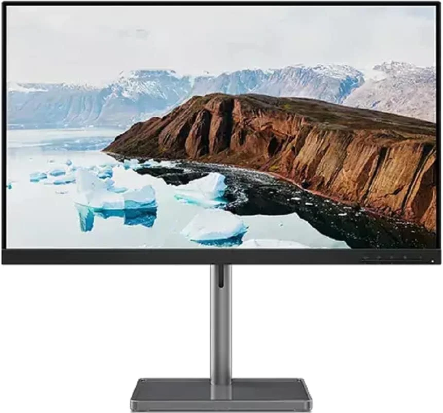 مانیتور 27 اینچی لنوو L27m-30 IPS FullHD با USB Type-C، وب کم، HDMI، VGA، مشکی - 66DEKAC2AE