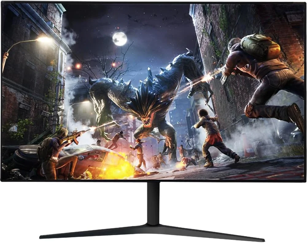 مانیتور گیمینگ 23.8 اینچی hussoa، FHD 165Hz، پشتیبانی از 99% sRGB AMD Freesync