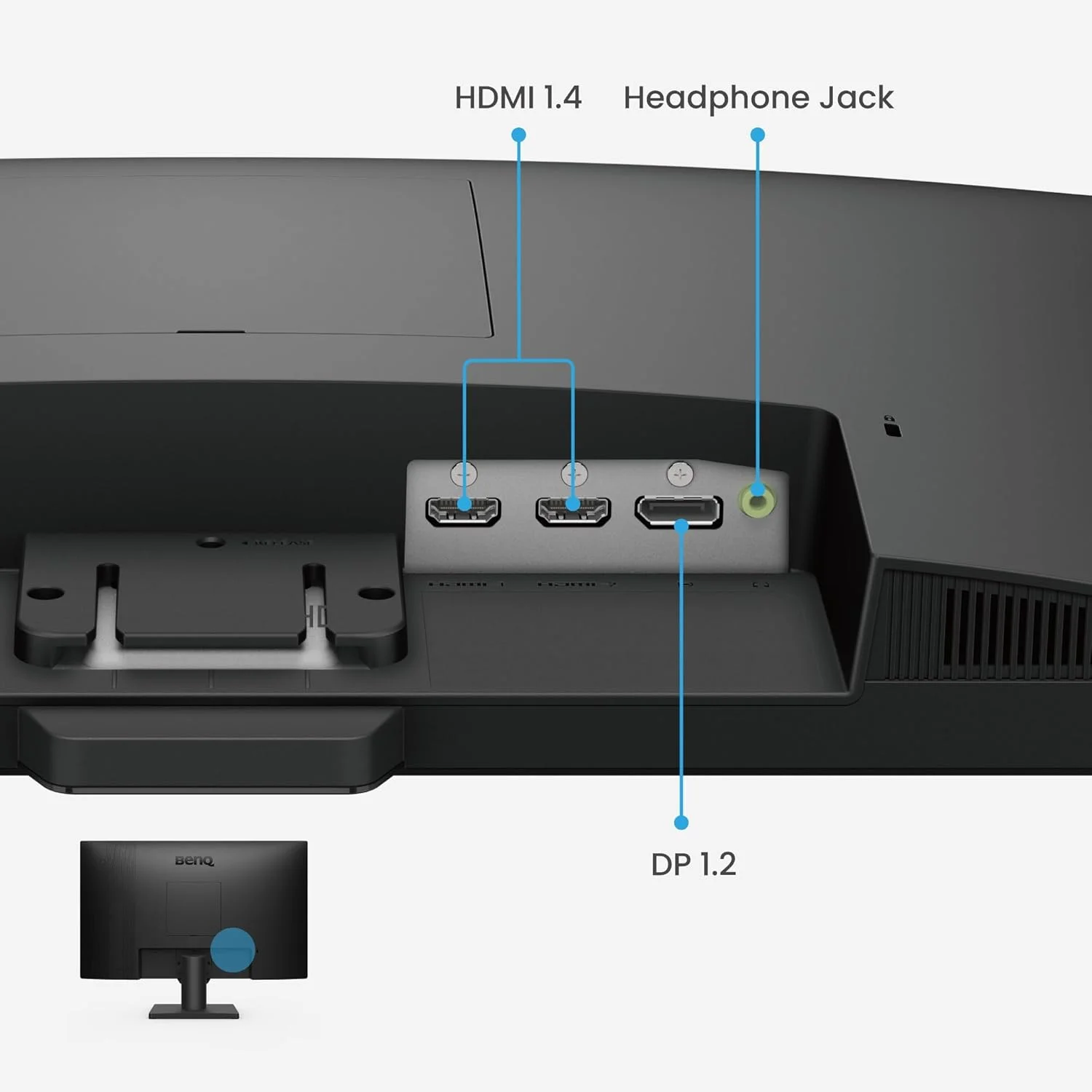 مانیتور کامپیوتر گیمینگ 24 اینچی BenQ GW2490 100Hz FHD 1920x1080p | IPS | فناوری محافظت از چشم | نور آبی کم | ضد تابش نور | روشنایی تطبیقی | بلندگوهای داخلی | DisplayPort | HDMI x 2 مانیتور کامپیوتر گیمینگ 24 اینچی BenQ GW2490 100Hz FHD 1920x1080p | IPS | فناوری محافظت از چشم | نور آبی کم | ضد تابش نور | روشنایی تطبیقی | بلندگوهای داخلی | DisplayPort | HDMI x 2