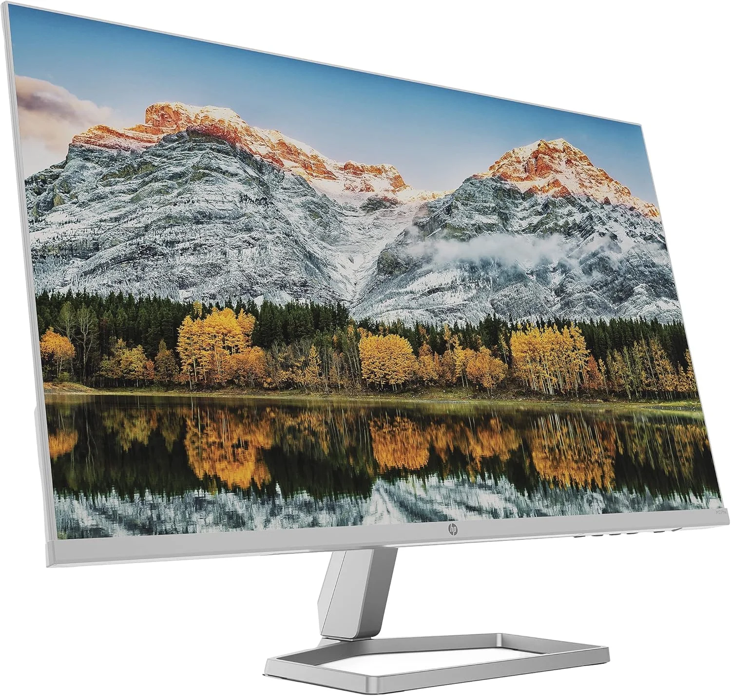 مانیتور 27 اینچی IPS LCD فول اچ دی HP M27fw با AMD FreeSync مدل 2021 - سفید نقره ای