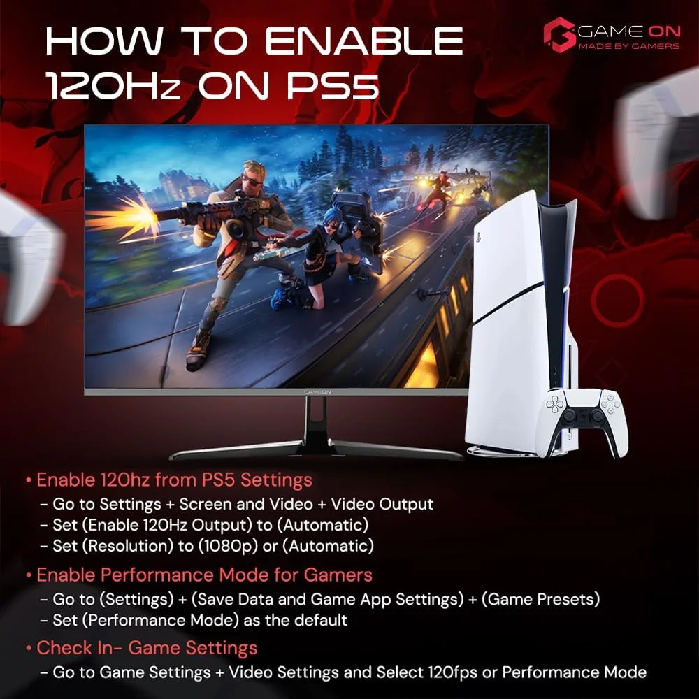مانیتور گیمینگ جدید GAMEON 2024 با کیفیت 1080p، سایز 27 اینچ، مدل GOPS27180IPS، پنل FHD IPS، نرخ تازه سازی 180 هرتز، زمان پاسخگویی 0.5 میلی ثانیه، دارای 2.1 HDMI، G-Sync و FreeSync، HDR، بلندگوهای داخلی، آماده برای کنسول مانیتور گیمینگ جدید GAMEON 2024 با کیفیت 1080p، سایز 27 اینچ، مدل GOPS27180IPS، پنل FHD IPS، نرخ تازه سازی 180 هرتز، زمان پاسخگویی 0.5 میلی ثانیه، دارای 2.1 HDMI، G-Sync و FreeSync، HDR، بلندگوهای داخلی، آماده برای کنسول