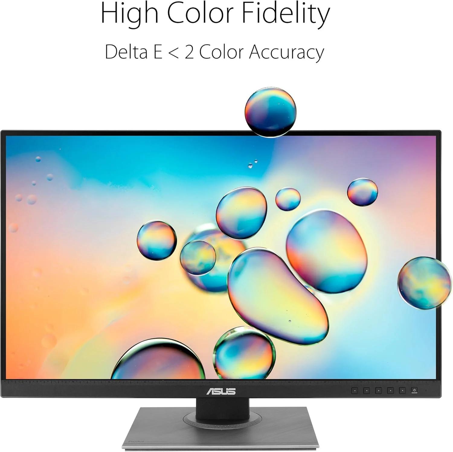 مانیتور حرفه ای ASUS ProArt Display PA278QV - 27 اینچ، IPS، WQHD (2560 x 1440)، 100% sRGB، 100% Rec. 709، دقت رنگ ΔE < 2، تایید شده توسط Calman، ProArt Preset، ProArt Palette، پایه ارگونومیک