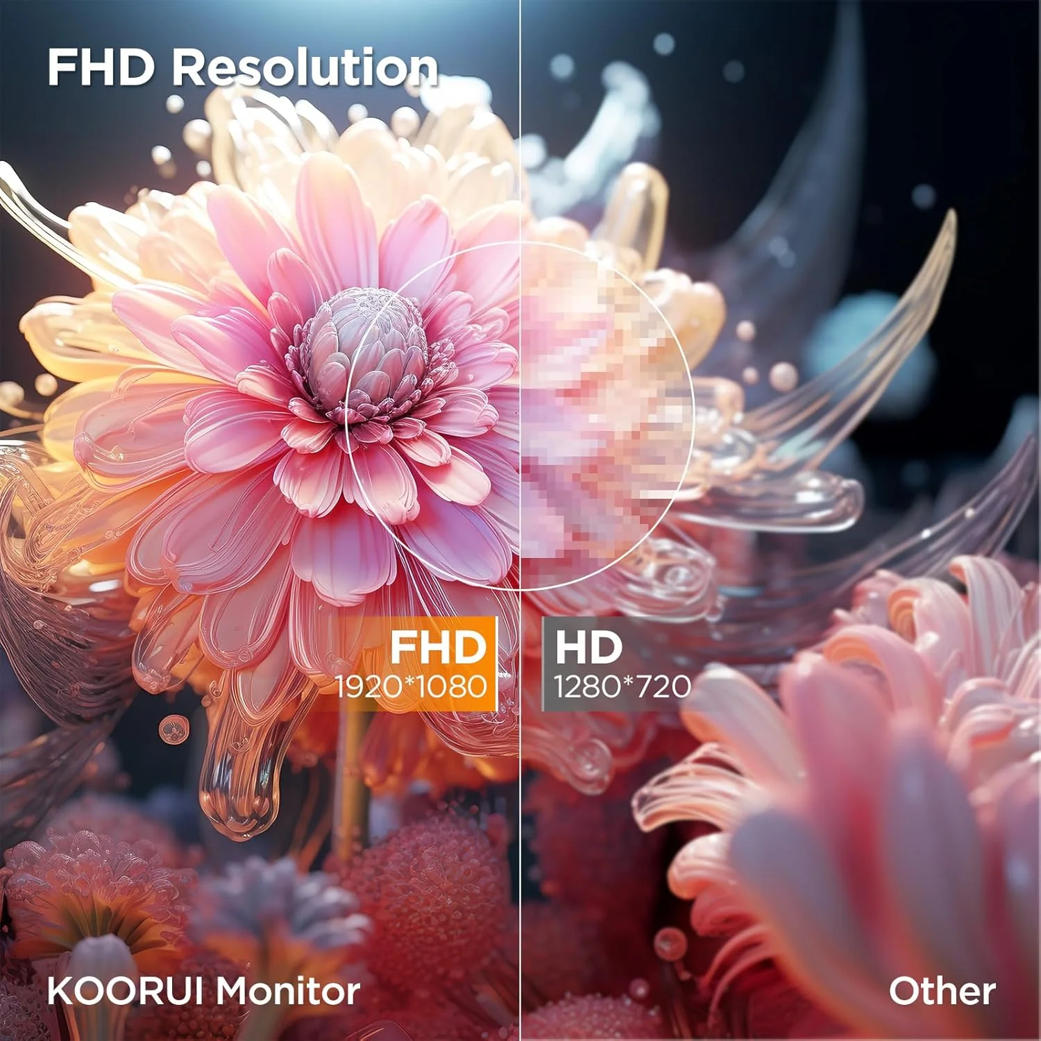 مانیتور خمیده 27 اینچی FHD کوروی، پنل VA، 1920x1080@75Hz، انحنای 1800R، تنظیم شیب، محافظت از چشم، مانیتور گیمینگ HDMI، VGA، مشکی