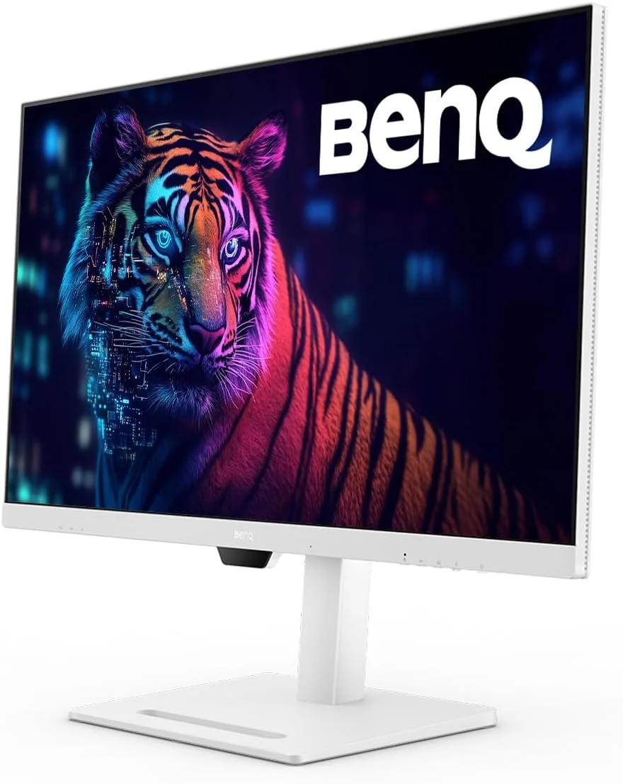 مانیتور 31.5 اینچی BenQ GW3290QT با کیفیت QHD و پنل IPS، پورت USB-C، طراحی ارگونومیک، فناوری محافظت از چشم، بلندگوهای دارای فیلتر نویز، میکروفون با قابلیت حذف نویز، پایه اختیاری GC01 با عملکردهای مختلف، قابلیت Daisy Chain و تنظیم ارتفاع