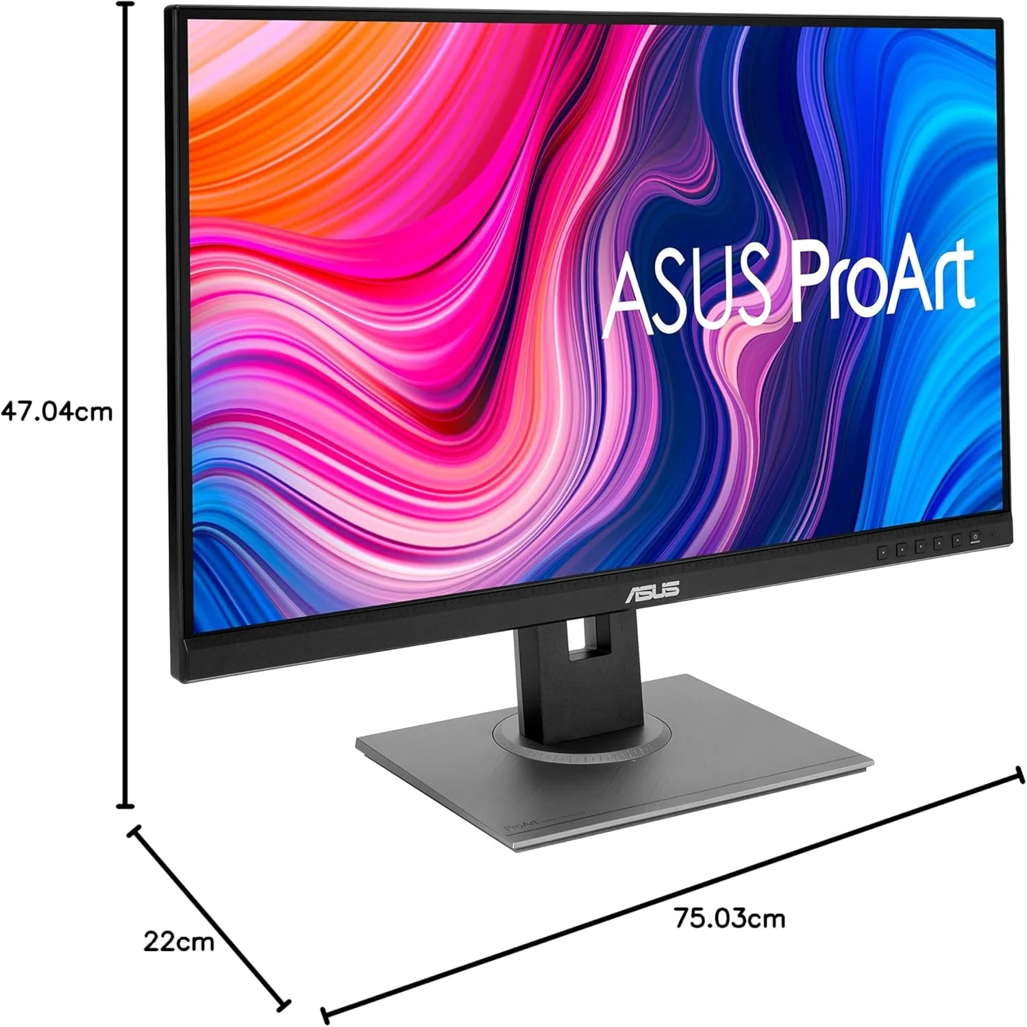 مانیتور حرفه ای ASUS ProArt Display PA278QV - 27 اینچ، IPS، WQHD (2560 x 1440)، 100% sRGB، 100% Rec. 709، دقت رنگ ΔE < 2، تایید شده توسط Calman، ProArt Preset، ProArt Palette، پایه ارگونومیک