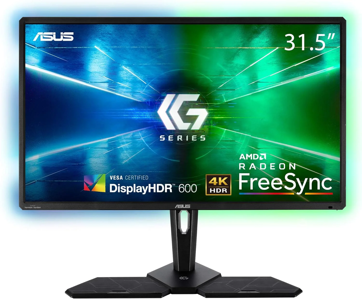 مانیتور گیمینگ کنسول ASUS CG32UQ Wled/Va 31.5 اینچ، 3840 X 2160 پیکسل، مشکی