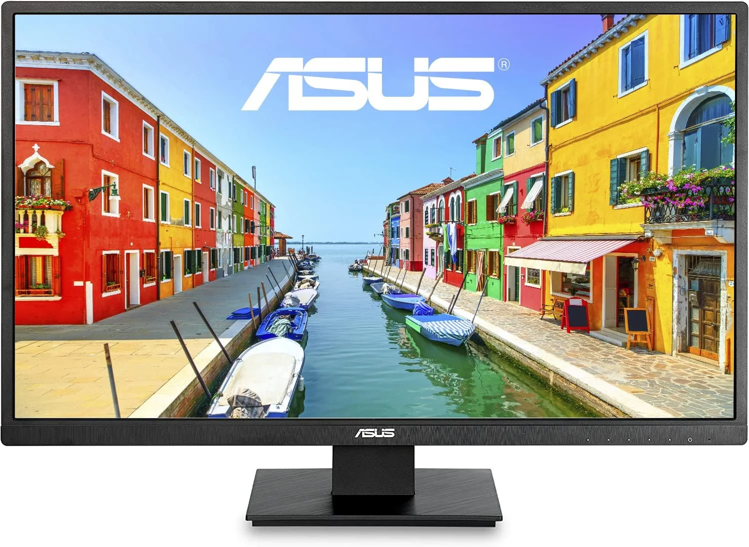 مانیتور 27 اینچی ایسوس مدل VA279HAE - Full HD، محافظت از چشم، نور آبی کم، بدون پرش تصویر، قابلیت نصب VESA، ضد انعکاس نور، HDMI، D-Sub، VGA
