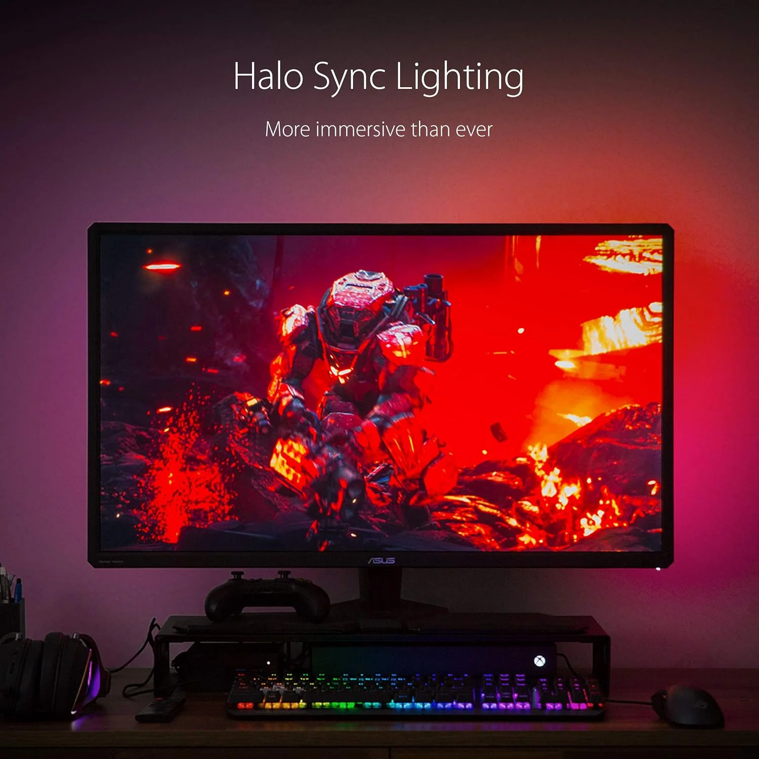 مانیتور گیمینگ کنسول ASUS CG32UQ Wled/Va 31.5 اینچ، 3840 X 2160 پیکسل، مشکی