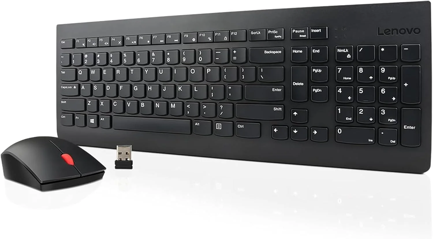 کیبورد و ماوس بی سیم لنوو 510، مدل GX30N81779، مشکی