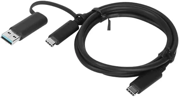 کابل ترکیبی USB-C به USB-A لنوو (4X90U90618) پلمپ خرده فروشی کابل ترکیبی USB-C به USB-A لنوو (4X90U90618) پلمپ خرده فروشی