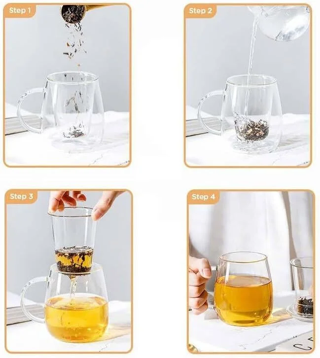 ماگ دمنوش ساز شیشه ای شفاف KASTWAVE، ماگ بزرگ شیشه ای چای 500 میلی لیتری با صافی و درب، فنجان چای برای چای شکوفه و چای برگ شل، فیلتر 99% برگ های چای، هدیه تولد برای والدین، پدر، مادر، دوستان ماگ دمنوش ساز شیشه ای شفاف KASTWAVE، ماگ بزرگ شیشه ای چای 500 میلی لیتری با صافی و درب، فنجان چای برای چای شکوفه و چای برگ شل، فیلتر 99% برگ های چای، هدیه تولد برای والدین، پدر، مادر، دوستان