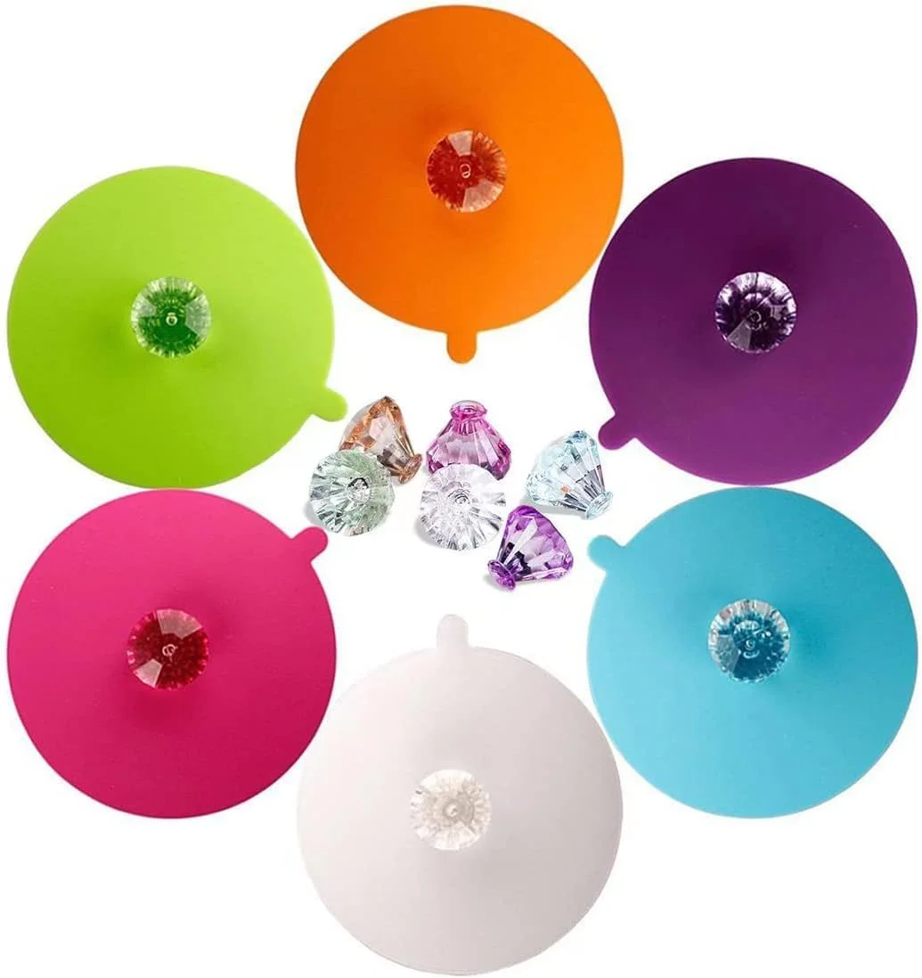 درب سیلیکونی لیوان KASTWAVE، درب خلاقانه الماسی و انعطاف پذیر ضد گرد و غبار با مهر و موم محکم، درب لیوان نوشیدنی سیلیکونی مقاوم در برابر حرارت در رنگ های روشن (سبک رترو، مجموعه 6 عددی) درب سیلیکونی لیوان KASTWAVE، درب خلاقانه الماسی و انعطاف پذیر ضد گرد و غبار با مهر و موم محکم، درب لیوان نوشیدنی سیلیکونی مقاوم در برابر حرارت در رنگ های روشن (سبک رترو، مجموعه 6 عددی)