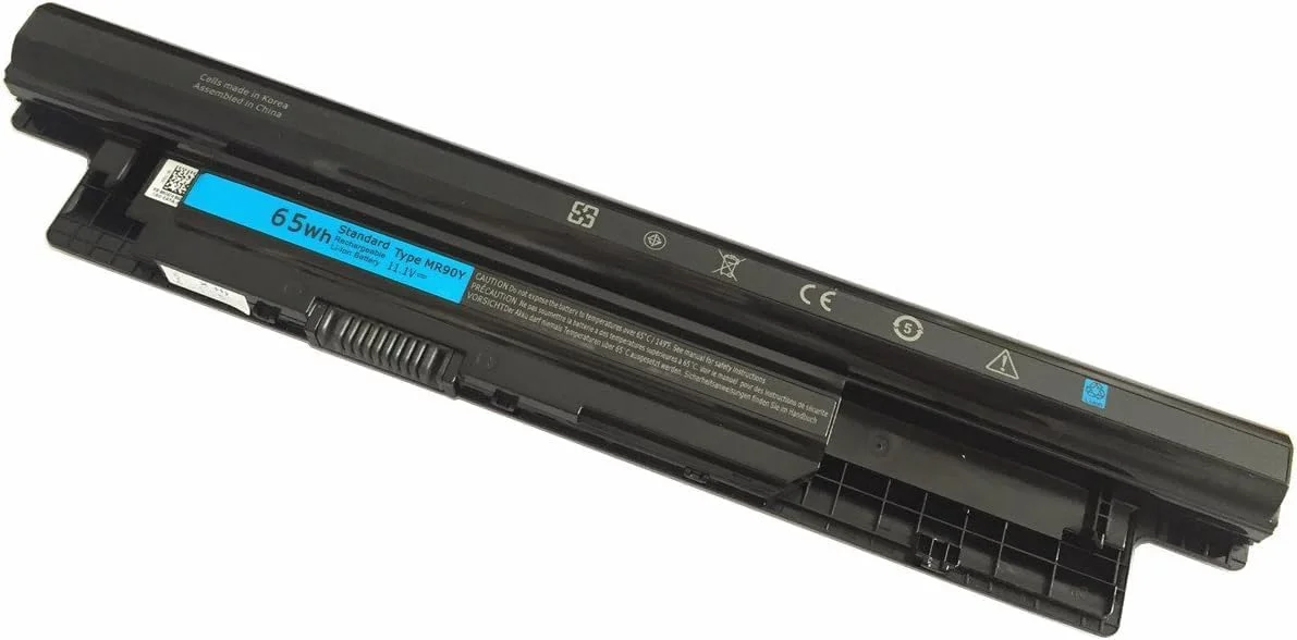 باتری لپ تاپ 65Wh XMCRD MR90Y | سازگار با Dell Inspiron 14-3421 15-3521 17-3721 15R-N3521 17R 3437 3421 N5521 و Latitude 14 15 3000 E3440 E3540 – جایگزین 0MF69 0G35K4 14.8V 5850mAh
