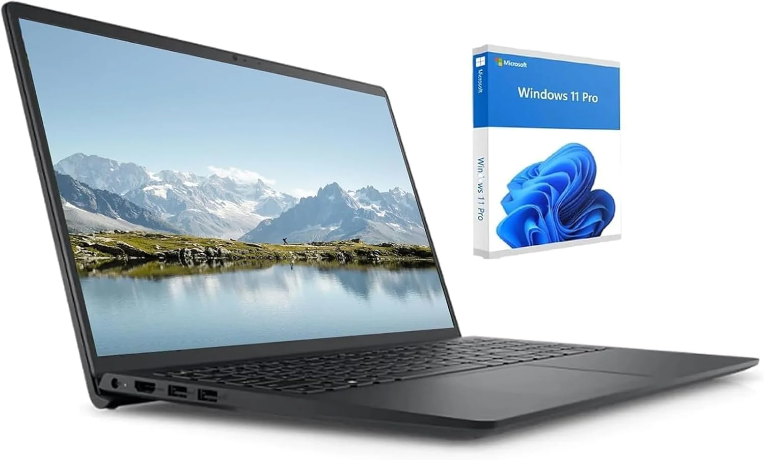 لپ تاپ تجاری دل Inspiron 15 3520، صفحه نمایش 15.6 اینچی FHD، پردازنده Intel i3-1215U Core (6 هسته)، 8 گیگابایت رم، 512 گیگابایت SSD، Wi-Fi، گرافیک Intel UHD، ویندوز 11 پرو
