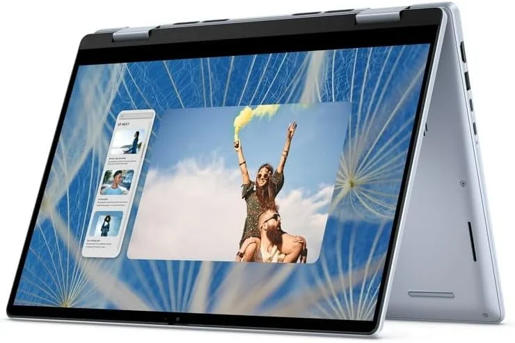 لپ تاپ لمسی 2 در 1 دل Inspiron 7440 | صفحه نمایش 14 اینچی 1920x1200 FHD+ | پردازنده Core 5-120U - هارد دیسک 1 ترابایتی SSD - رم 32 گیگابایتی | 10 هسته ای ویندوز 11 نسخه HOME آبی