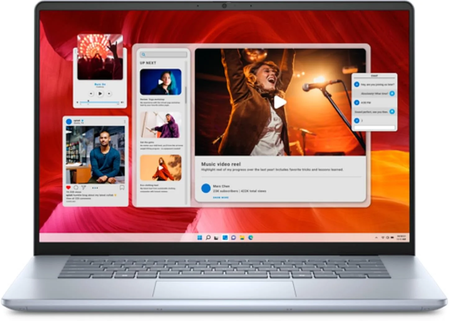 لپ تاپ دل Inspiron 7640 (2024) | 16 اینچ 2560x1600 QHD+ | Core Ultra 7-155H - هارد درایو 2 ترابایتی SSD - رم 32 گیگابایتی - 16 هسته @ 4.8 گیگاهرتز - ویندوز 11 هوم آبی